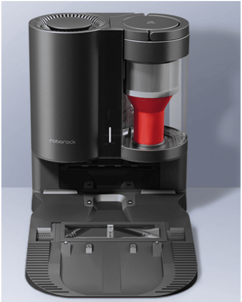 станция самоочищения Roborock S7 спереди.